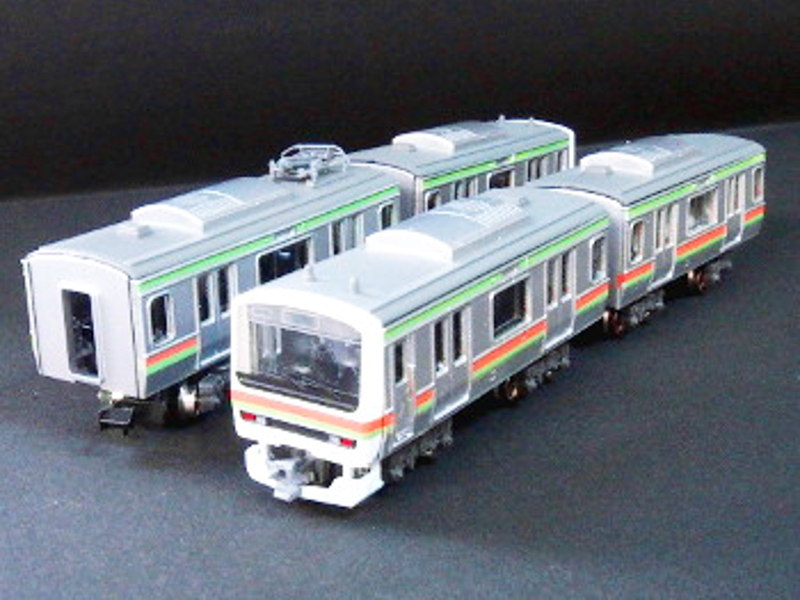 「JR東日本209系3500番台八高線」編成全体像 「JR東日本209系3500番台八高線」編成全体像