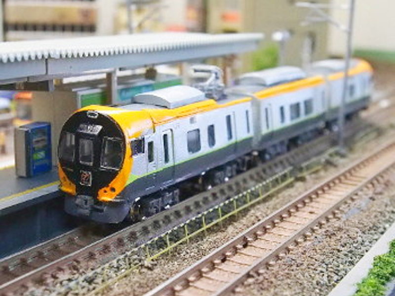 「JR四国8600系しおかぜ・いしづち」編成全体像 「JR四国8600系しおかぜ・いしづち」編成全体像