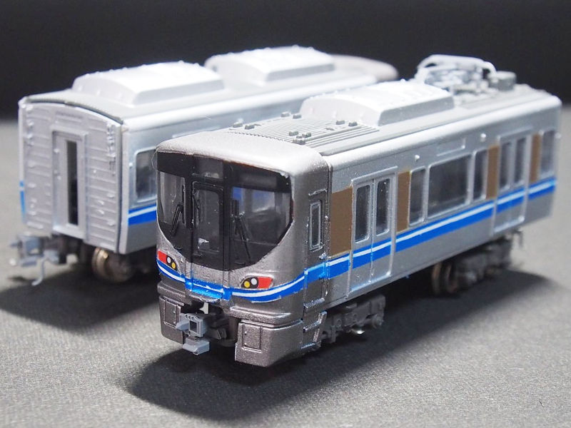 「JR西日本521系3次車」編成全体像 「JR西日本521系3次車」編成全体像