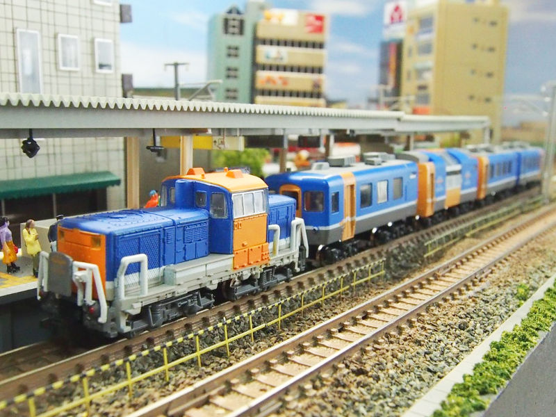 「JR西日本きのくにシーサイド」編成全体像 「JR西日本きのくにシーサイド」編成全体像