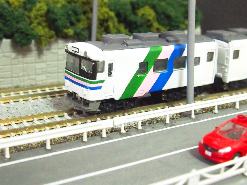 国鉄末期製のお座敷列車「ふれあいパル」 国鉄末期製のお座敷列車「ふれあいパル」