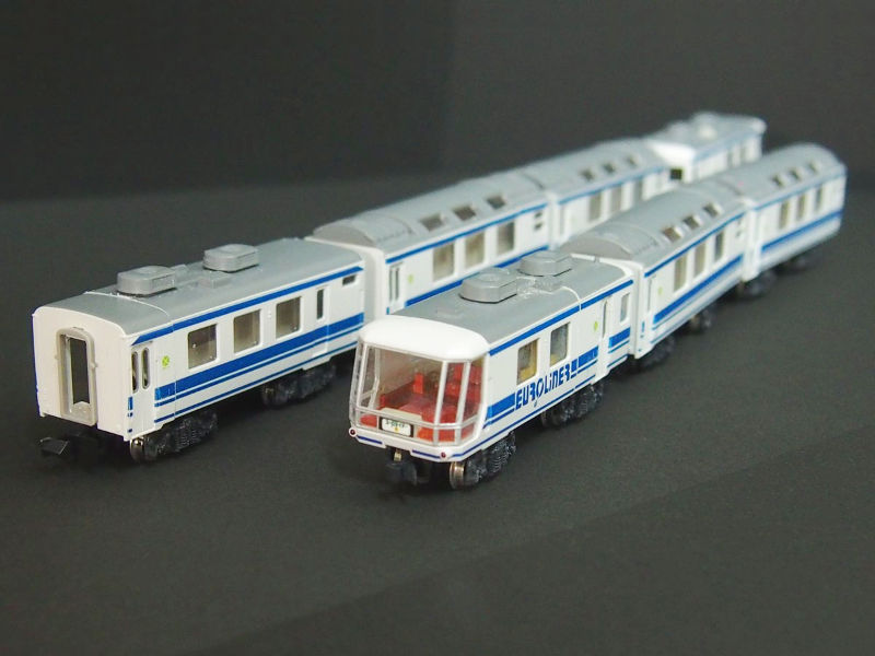 「国鉄12系ユーロライナー」編成全体像 「国鉄12系ユーロライナー」編成全体像