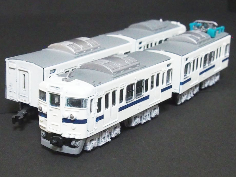 「JR東日本415系体質改善車(ウソ電)」編成全体像 「JR東日本415系体質改善車(ウソ電)」編成全体像