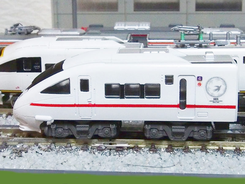 「ドイツDBAG ICE風885系(ウソ電)」車両全体像 「ドイツDBAG ICE風885系(ウソ電)」車両全体像