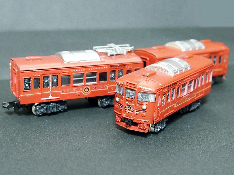 「しなの鉄道115系ろくもん」編成全体像 「しなの鉄道115系ろくもん」編成全体像