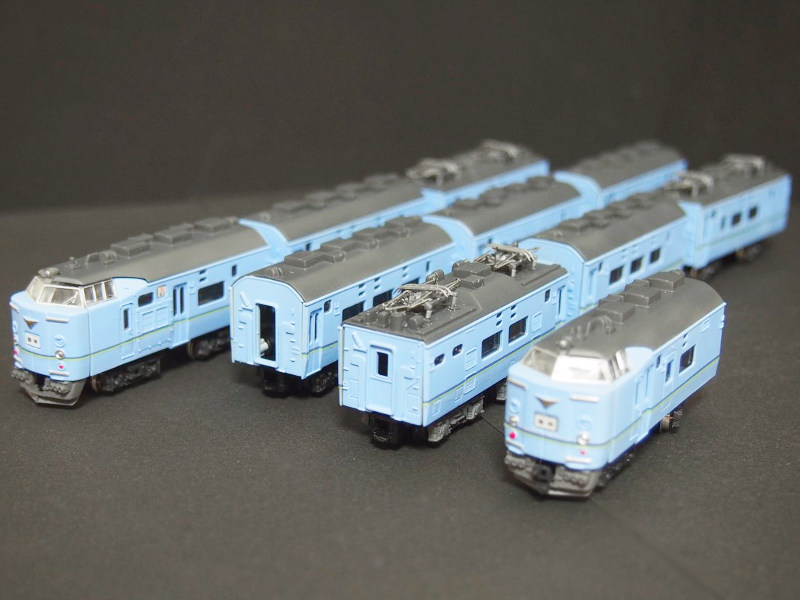 「JR西日本583系きたぐに」編成全体像 「JR西日本583系きたぐに」編成全体像