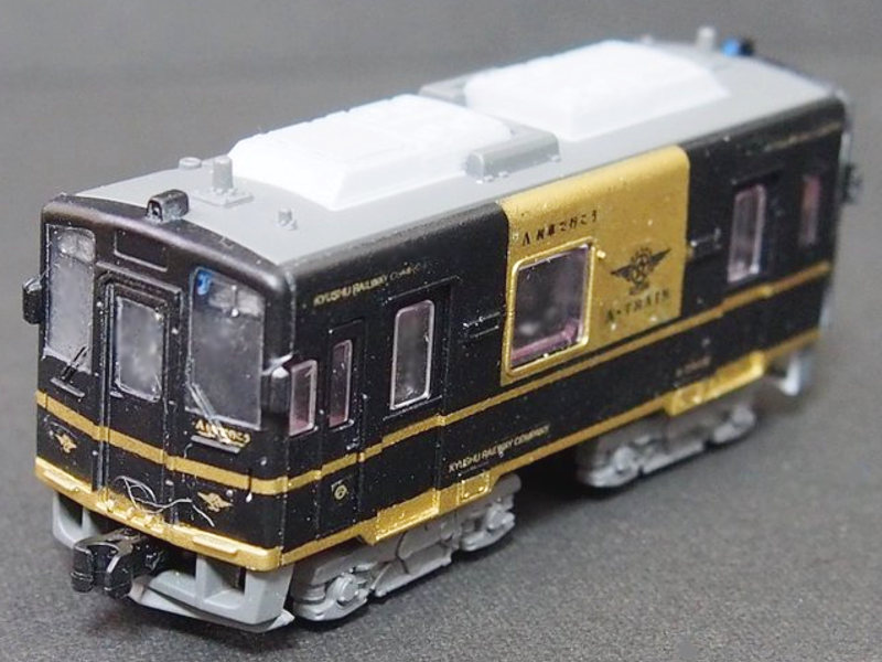 「肥薩おれんじ鉄道・A列車で行こう(ウソ電)」車両全体像 「肥薩おれんじ鉄道・A列車で行こう(ウソ電)」車両全体像