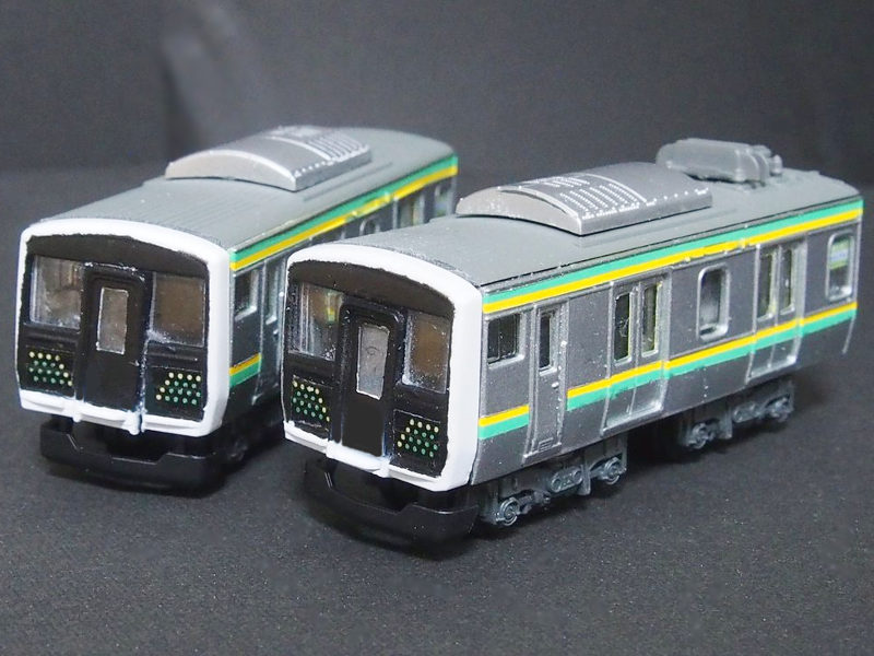 「JR東日本E131系」編成全体像 「JR東日本E131系」編成全体像