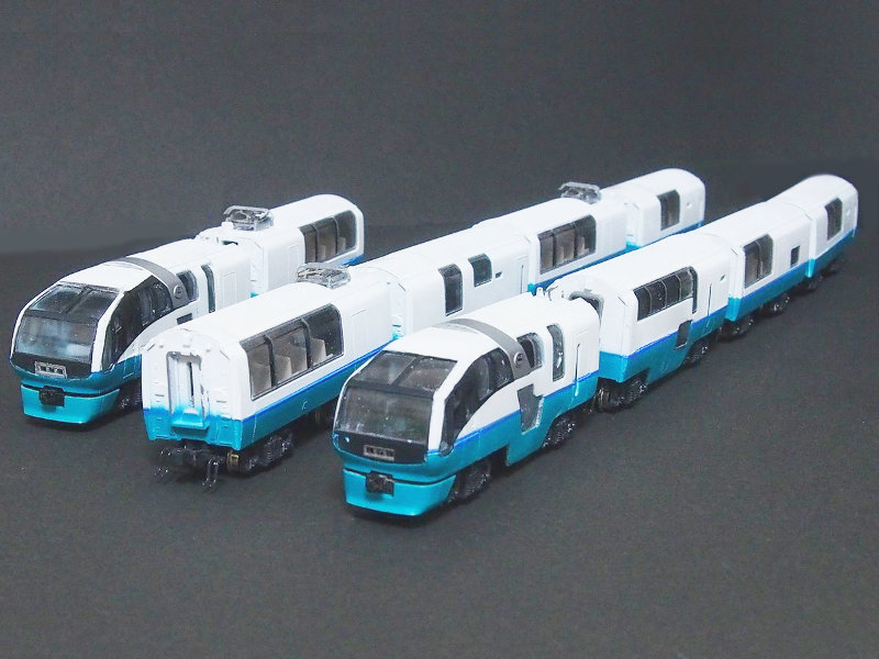 「JR東日本251系スーパービュー踊り子」編成全体像 「JR東日本251系スーパービュー踊り子」編成全体像