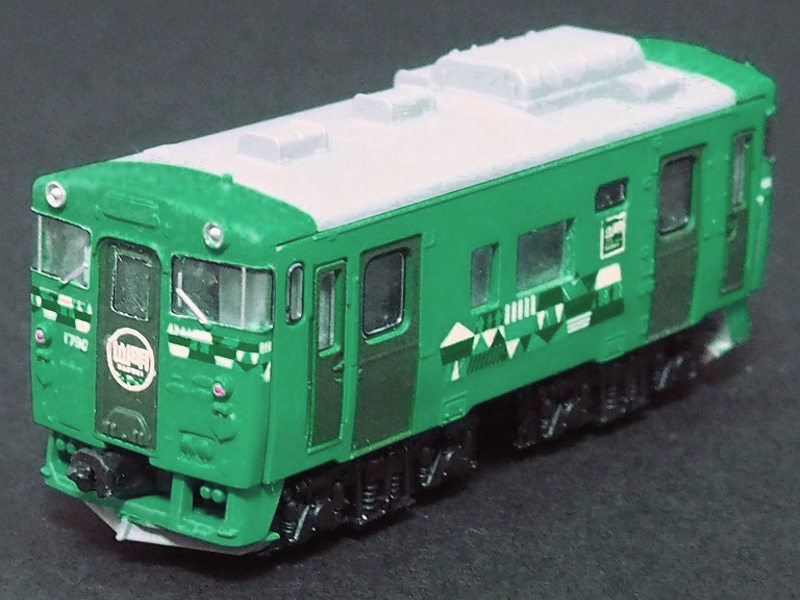 「JR北海道キハ40形山明号」車両全体像 「JR北海道キハ40形山明号」車両全体像