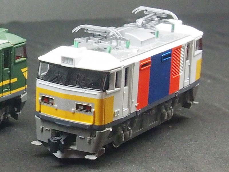 「JR東日本EF510形カシオペア色(ウソ電)」車両全体像 「JR東日本EF510形カシオペア色(ウソ電)」車両全体像