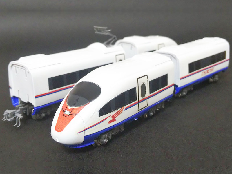 「ロシア・ヴェラロRUSサプサン(ウソ電)」編成全体像 「ロシア・ヴェラロRUSサプサン(ウソ電)」編成全体像