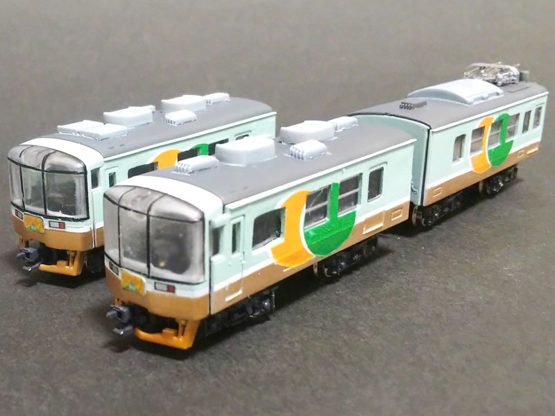 「JR東海165系ゆうゆう東海」編成全体像 「JR東海165系ゆうゆう東海」編成全体像