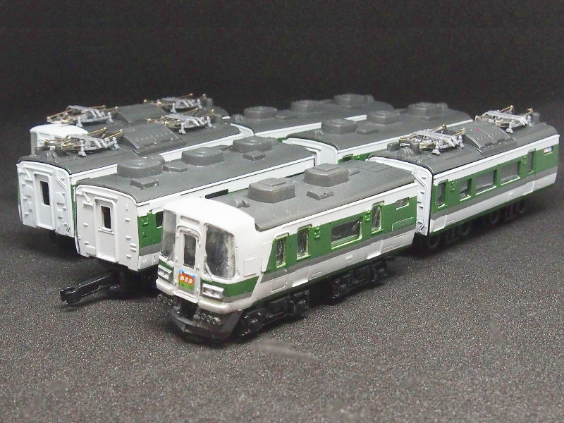 「JR東日本187系あさま(ウソ電)」編成全体像 「JR東日本187系あさま(ウソ電)」編成全体像