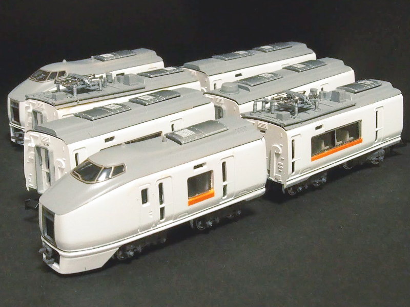 「JR東日本651系1000番台」編成全体像 「JR東日本651系1000番台」編成全体像