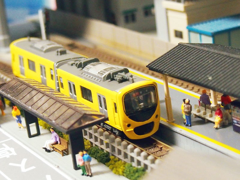 「西武鉄道30000系クラシック(ウソ電)」編成全体像 「西武鉄道30000系クラシック(ウソ電)」編成全体像