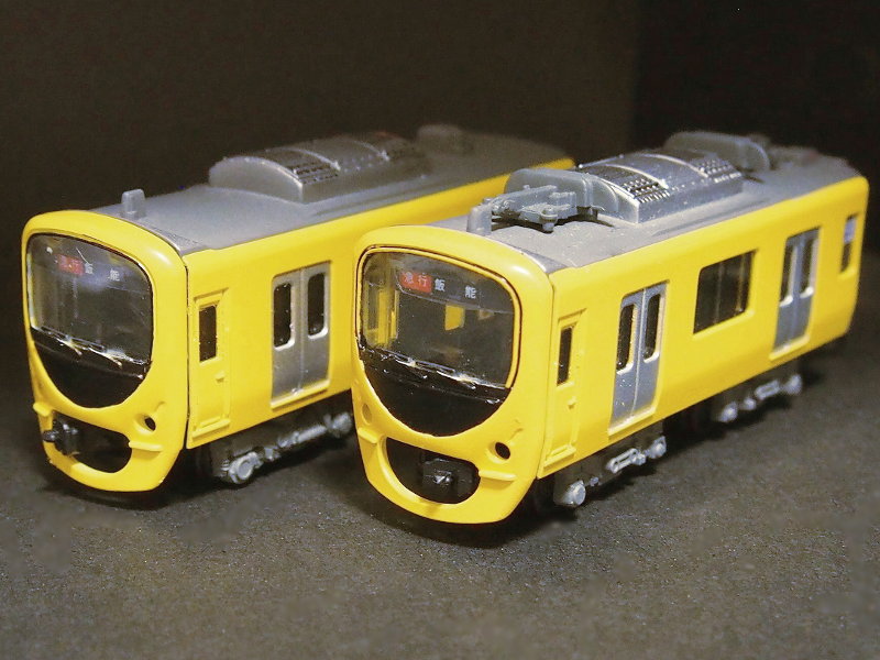 「西武鉄道30000系クラシック(ウソ電)」編成全体像 「西武鉄道30000系クラシック(ウソ電)」編成全体像