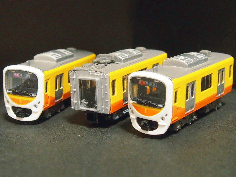 「三岐鉄道30000系(ウソ電)」編成全体像 「三岐鉄道30000系(ウソ電)」編成全体像