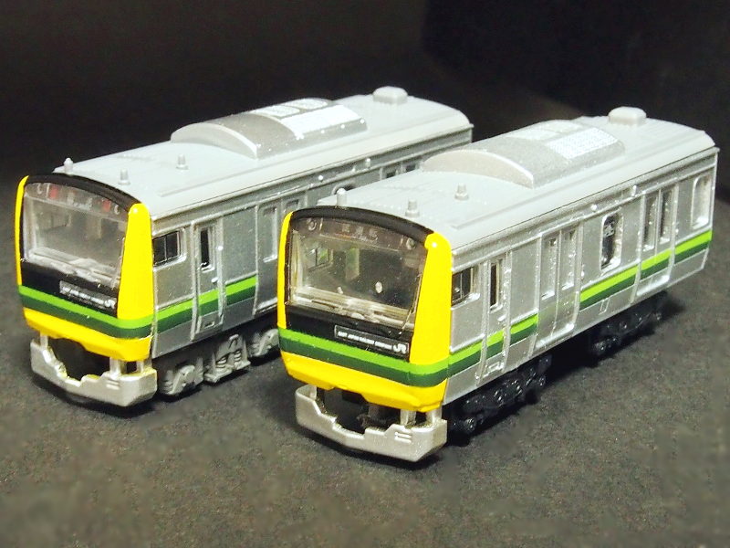 「JR東日本GV-E233系(ウソ電)」編成全体像 「JR東日本GV-E233系(ウソ電)」編成全体像