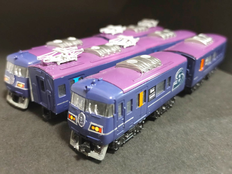 「JR西日本117系WEST EXPRESS 銀河」編成全体像 「JR西日本117系WEST EXPRESS 銀河」編成全体像