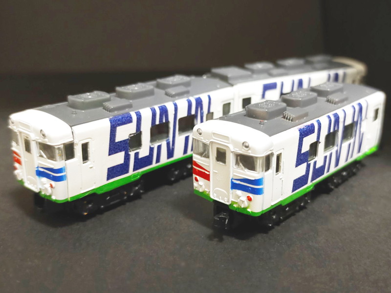 「JR西日本ふれあいSUN-IN」編成全体像 「JR西日本ふれあいSUN-IN」編成全体像