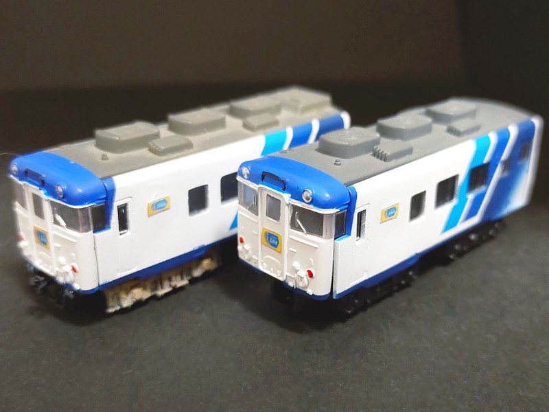 「JR西日本ほのぼのSUN-IN」編成全体像 「JR西日本ほのぼのSUN-IN」編成全体像