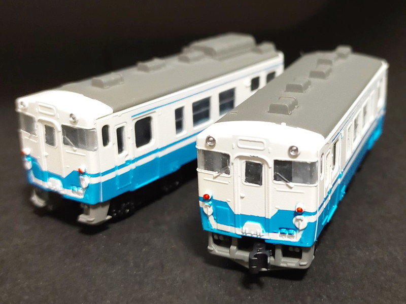 「JR四国キハ48形(ウソ電)」編成全体像 「JR四国キハ48形(ウソ電)」編成全体像