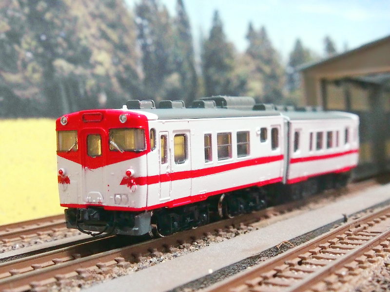 「JR東日本キハ48形盛岡色」編成全体像 「JR東日本キハ48形盛岡色」編成全体像