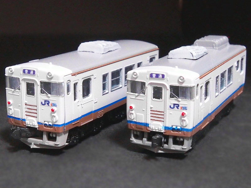 「JR西日本キハ48形津山色」車両全体像 「JR西日本キハ48形津山色」車両全体像