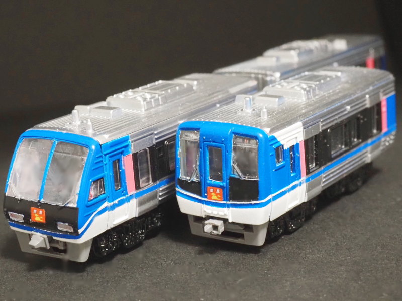 「智頭急行HOT2000系(ウソ電)」編成全体像 「智頭急行HOT2000系(ウソ電)」編成全体像