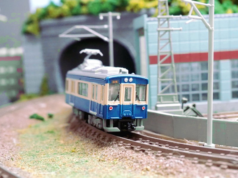 「JR東日本E127系横須賀色(ウソ電)」編成全体像 「JR東日本E127系横須賀色(ウソ電)」編成全体像