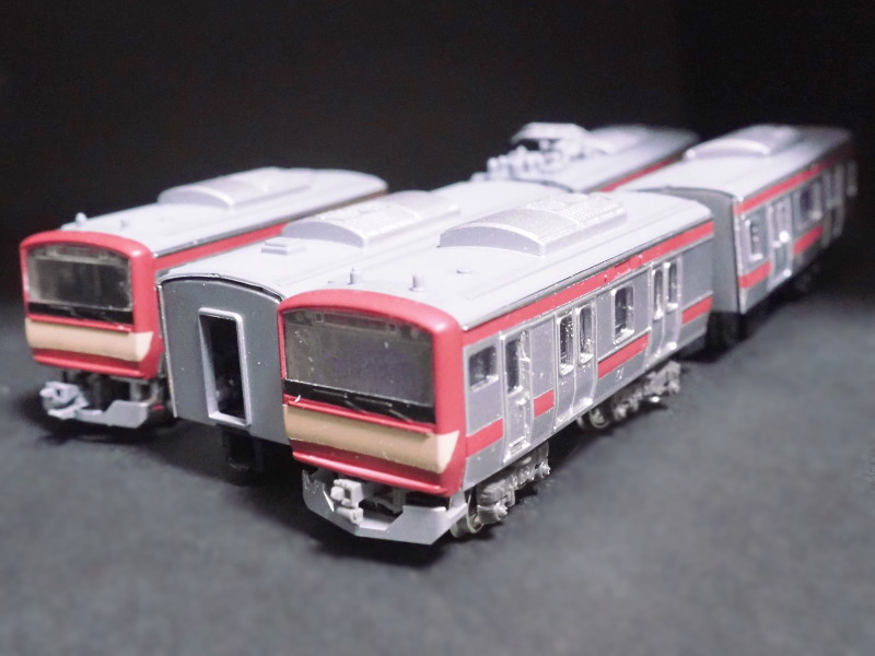 「JR東日本E531系赤電色」編成全体像 「JR東日本E531系赤電色」編成全体像