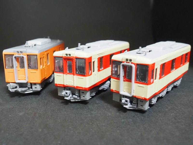 「JR東日本キハ110系首都圏色と国鉄急行色」編成全体像 「JR東日本キハ110系首都圏色と国鉄急行色」編成全体像