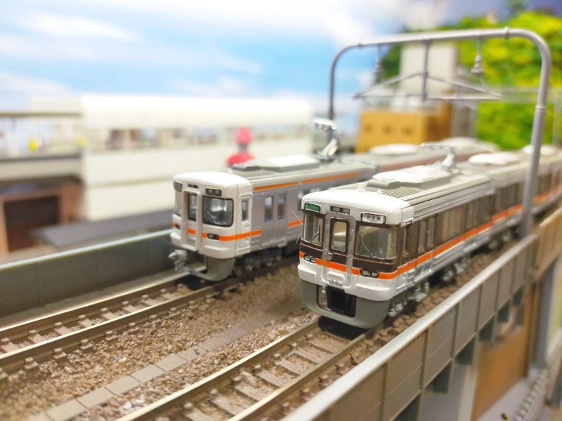 「JR東海313系特急色(ウソ電)」編成全体像 「JR東海313系特急色(ウソ電)」編成全体像