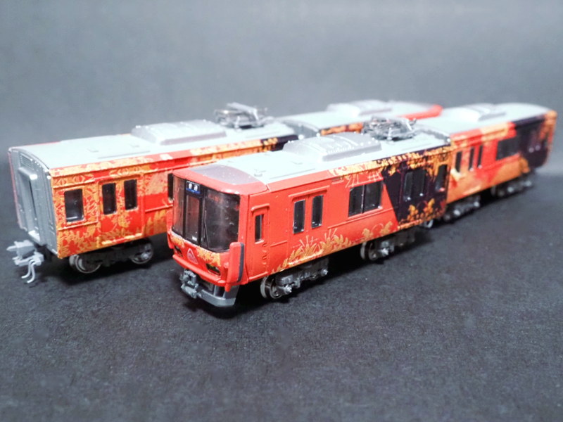 「JR西日本223系6000番台森の京都QRトレイン」編成全体像 「JR西日本223系6000番台森の京都QRトレイン」編成全体像