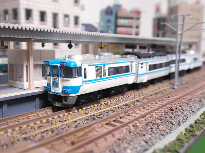 「JR四国キハ181系」編成全体像 「JR四国キハ181系」編成全体像