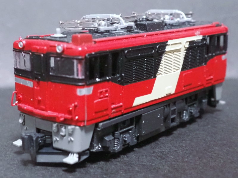 「JR貨物ED75形1000番台試験塗装」車両全体像 「JR貨物ED75形1000番台試験塗装」車両全体像