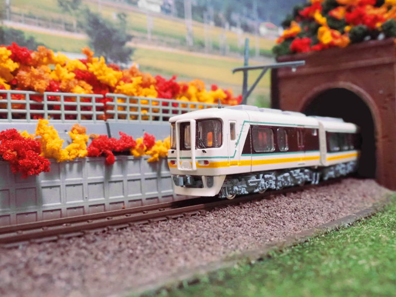 「名古屋鉄道8500系北アルプス」編成全体像 「名古屋鉄道8500系北アルプス」編成全体像