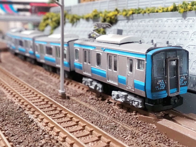 「JR東日本E131系500番台相模線」編成全体像 「JR東日本E131系500番台相模線」編成全体像