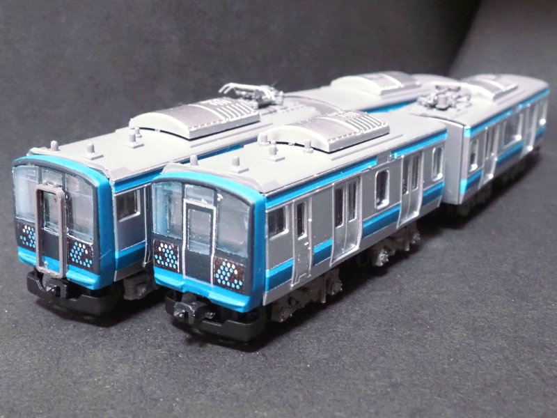 「JR東日本E131系500番台相模線」編成全体像 「JR東日本E131系500番台相模線」編成全体像