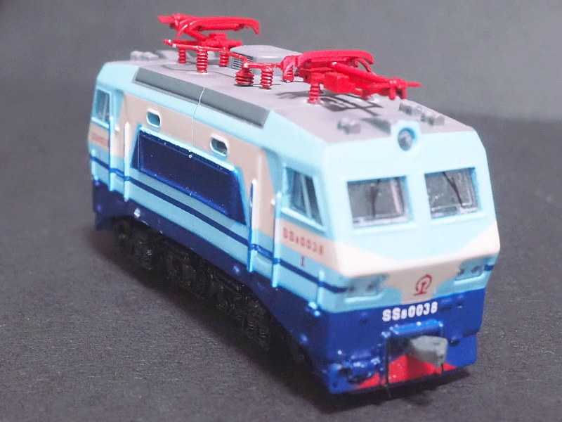 「中国鉄路 韶山8形」車両全体像 「中国鉄路 韶山8形」車両全体像