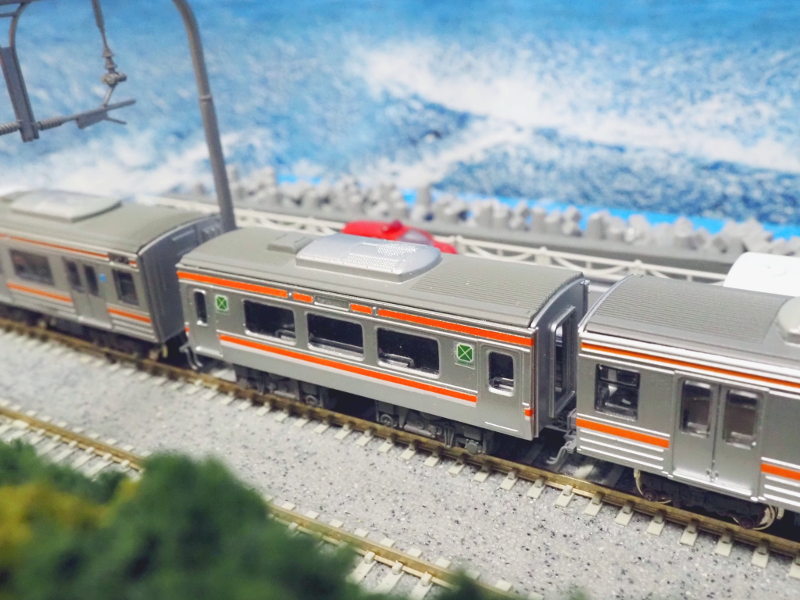 「JR東海サロ313形(ウソ電)」車両全体像 「JR東海サロ313形(ウソ電)」車両全体像