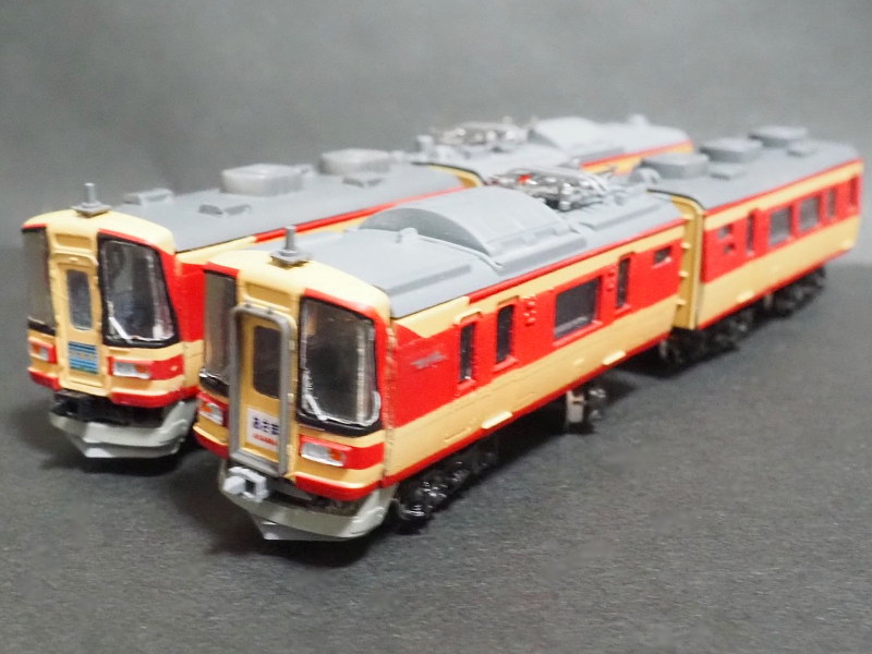 「187系あさま(ウソ電)」編成全体像 「187系あさま(ウソ電)」編成全体像