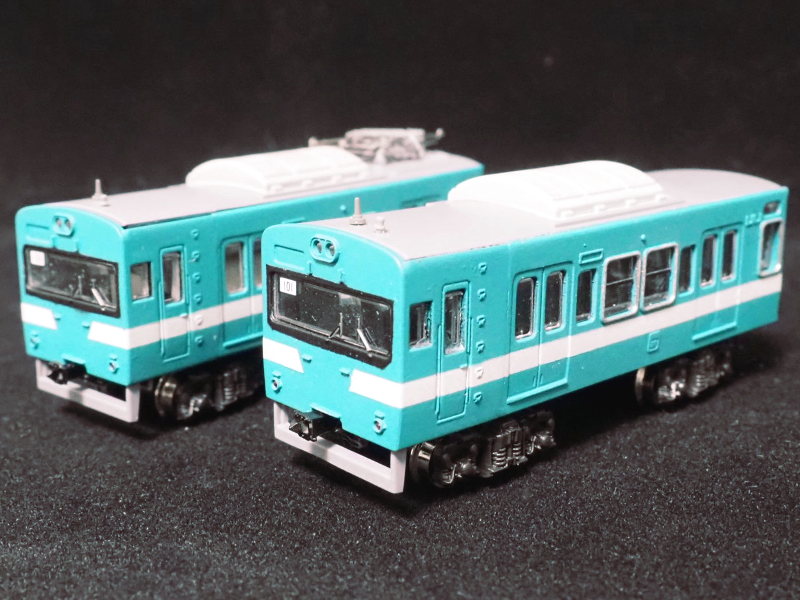 「JR西日本113系和歌山色」編成全体像 「JR西日本113系和歌山色」編成全体像