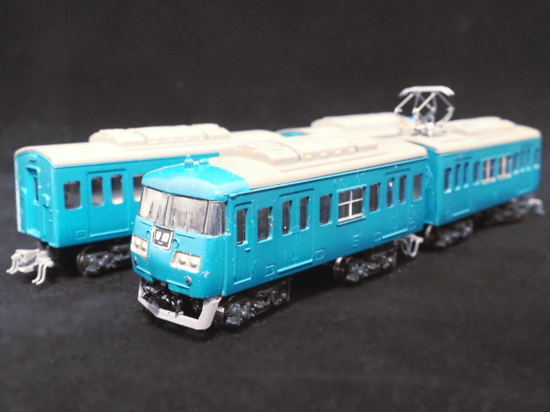 「JR西日本117系和歌山地域色」編成全体像 「JR西日本117系和歌山地域色」編成全体像