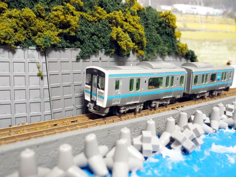 「JR東日本キハE130系八戸線」編成全体像 「JR東日本キハE130系八戸線」編成全体像