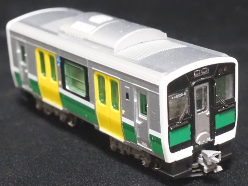 「JR東日本キハE120形只見線」車両全体像 「JR東日本キハE120形只見線」車両全体像