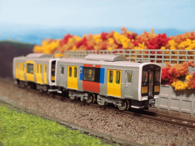 「JR東日本キハE130形水郡線」車両全体像 「JR東日本キハE130形水郡線」車両全体像