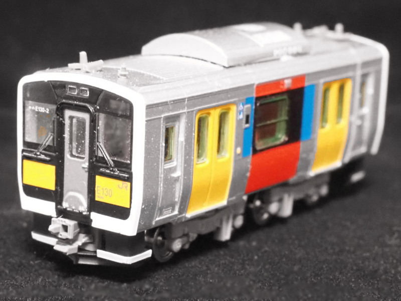 「JR東日本キハE130形水郡線」車両全体像 「JR東日本キハE130形水郡線」車両全体像