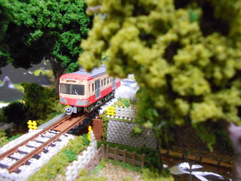 西武国分寺線を走る801系 西武国分寺線を走る801系